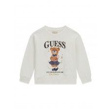 GUESS μπλούζα φούτερ παιδική K6YQ05K4422-G012 μπεζ